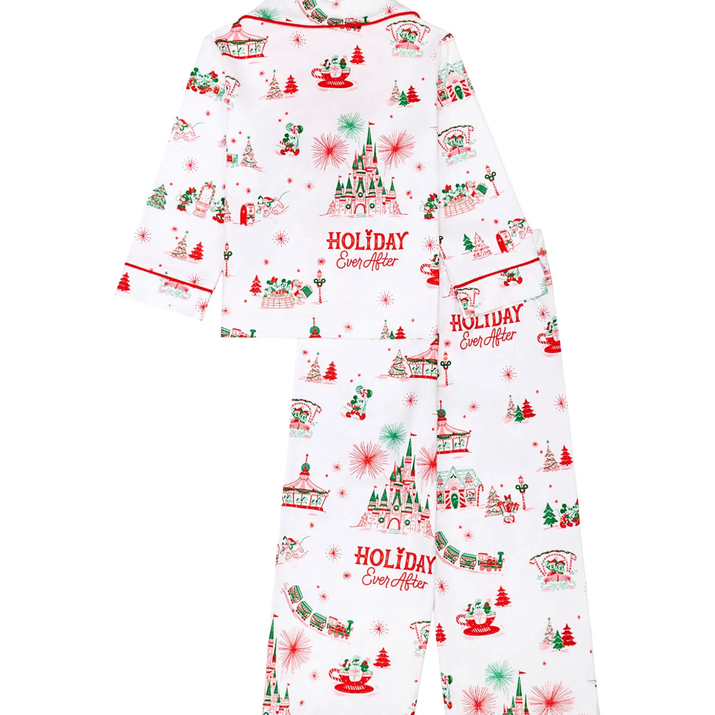 Hallmark + Disney Holiday Ever After Toddler Pajama Set