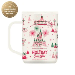 Hallmark + Disney Holiday Ever After Corkcicle Stainless Steel Mug, 16 oz.