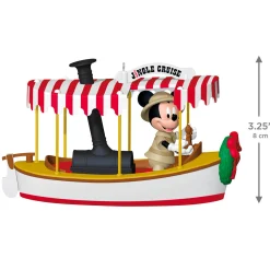 Hallmark + Disney Holiday Ever After Jingle Cruise A Holly, Jolly Journey Ornament With Sound