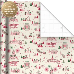 Hallmark + Disney Holiday Ever After Jumbo Christmas Wrapping Paper Roll, 35 sq. ft.