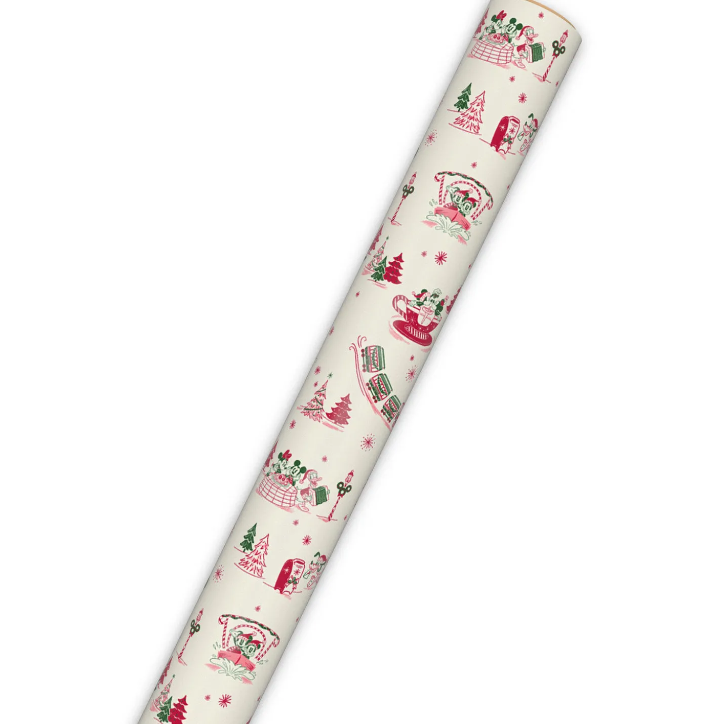 Hallmark + Disney Holiday Ever After Jumbo Christmas Wrapping Paper Roll, 35 sq. ft.