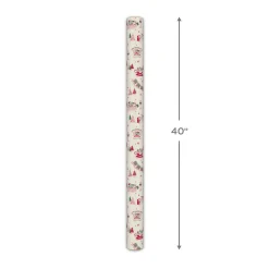 Hallmark + Disney Holiday Ever After Jumbo Christmas Wrapping Paper Roll, 35 sq. ft.