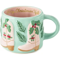 Hallmark x Opry® Cowboy Boots Sculpted Mug