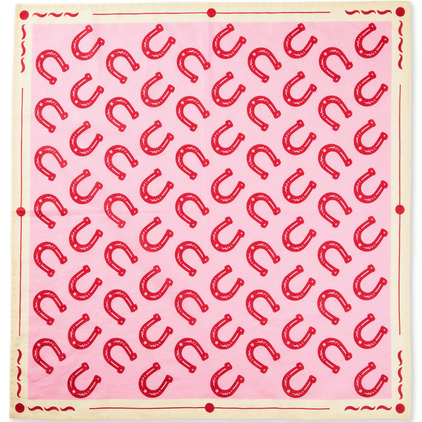 Hallmark x Opry® Horseshoes on Pink Bandana