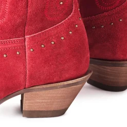 Hallmark x Opry® Merlot Suede Women's Cowboy Boots by Dingo