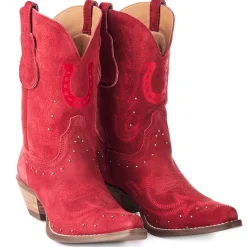 Hallmark x Opry® Merlot Suede Women's Cowboy Boots by Dingo