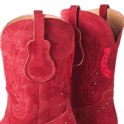 Hallmark x Opry® Merlot Suede Women's Cowboy Boots by Dingo