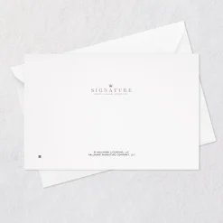 Handcrafted Flowers Blank Card