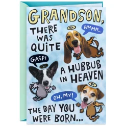 Handsome and Intelligent Funny Pop-Up Birthday Card for Grandson