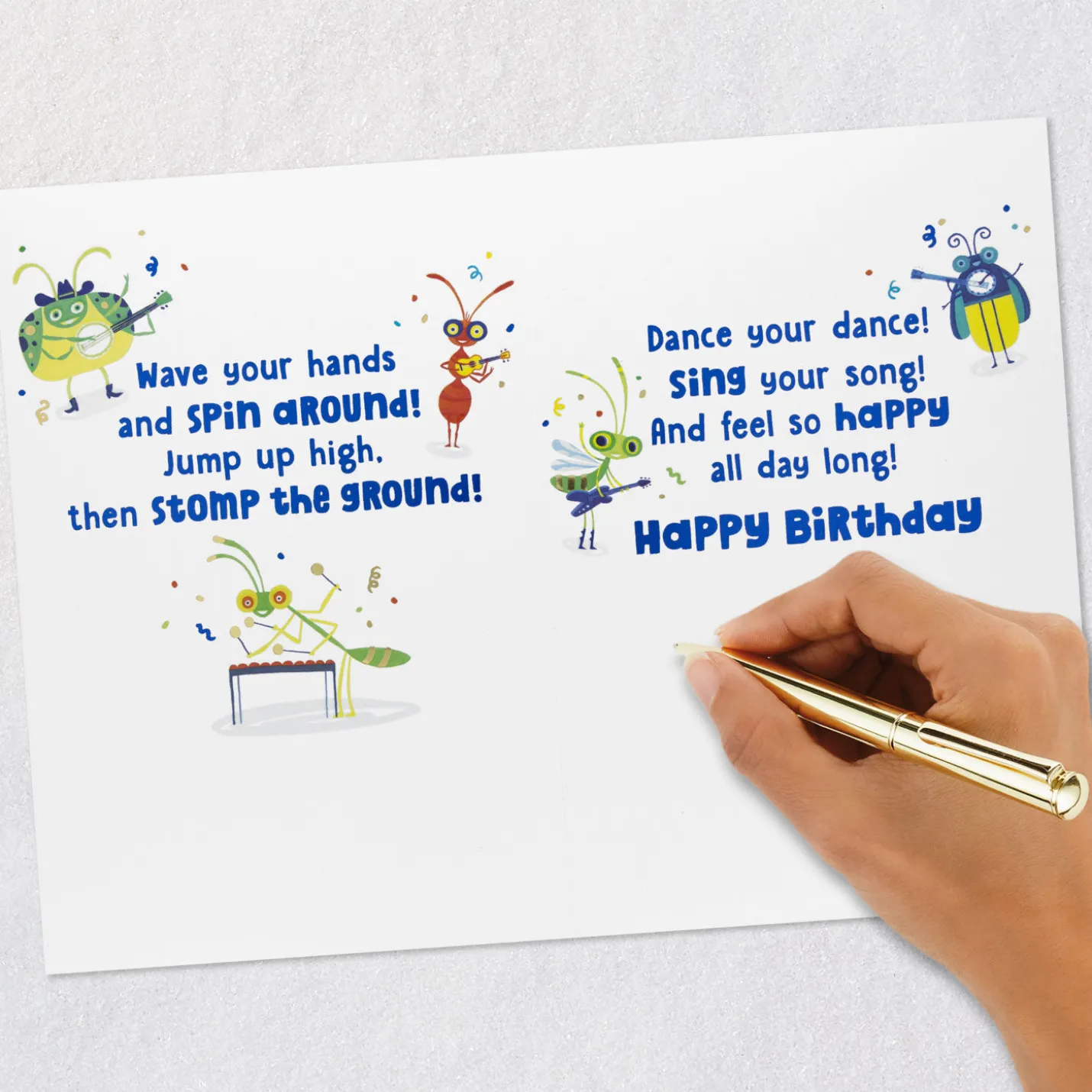 Happy All Day Long Birthday Card for Kids