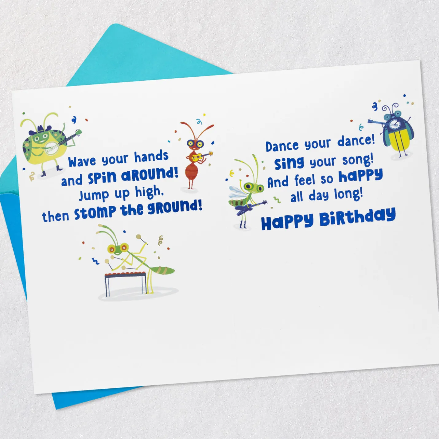 Happy All Day Long Birthday Card for Kids