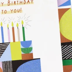 Happy Birthday and Happy Year Ahead Birthday Card
