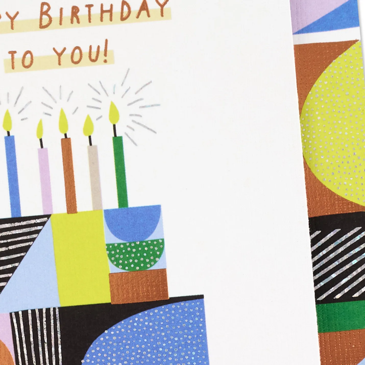 Happy Birthday and Happy Year Ahead Birthday Card
