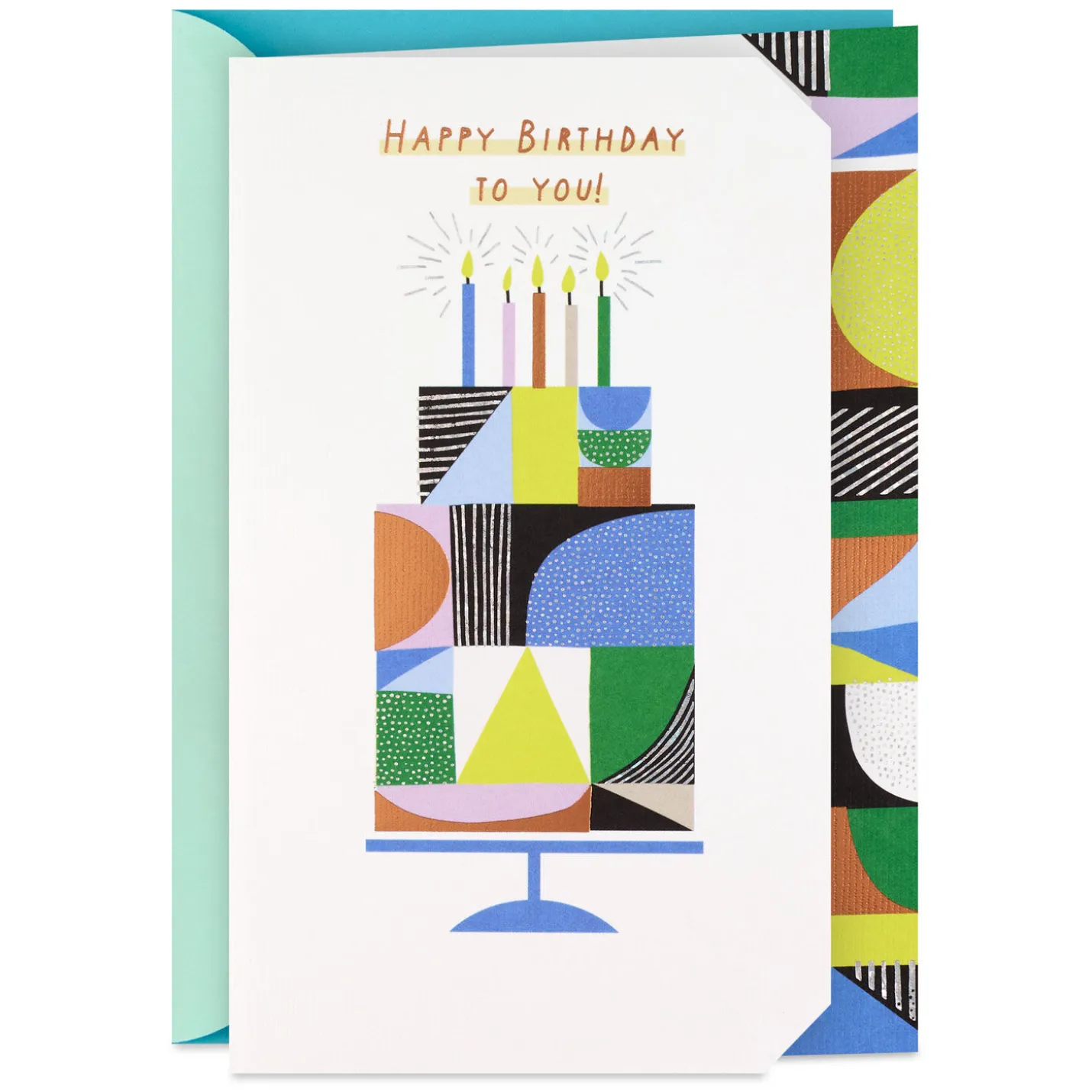 Happy Birthday and Happy Year Ahead Birthday Card