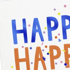 Happy Happy Happy Birthday Card