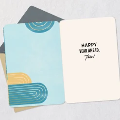 Happy Year Ahead Birthday Card