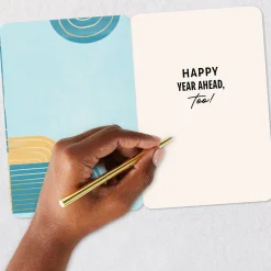 Happy Year Ahead Birthday Card