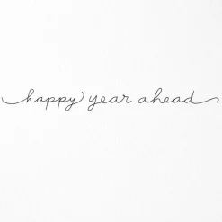 Happy Year Ahead Birthday Card