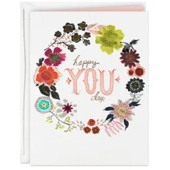 Happy You Day Blank Birthday Card