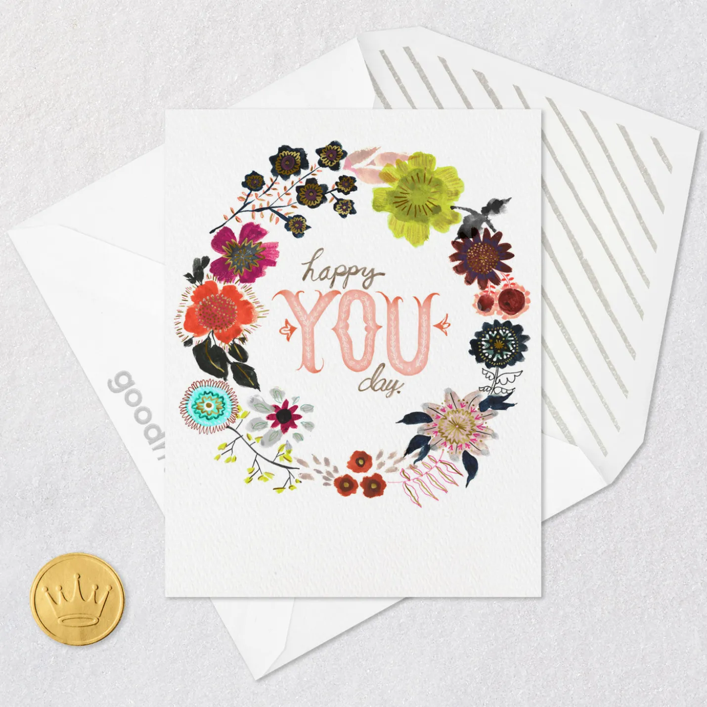 Happy You Day Blank Birthday Card