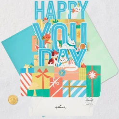 Happy You Day 3D Pop-Up Birthday Card