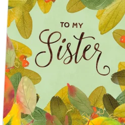 Happy and Proud to Be Connected Rosh Hashanah Card for Sister