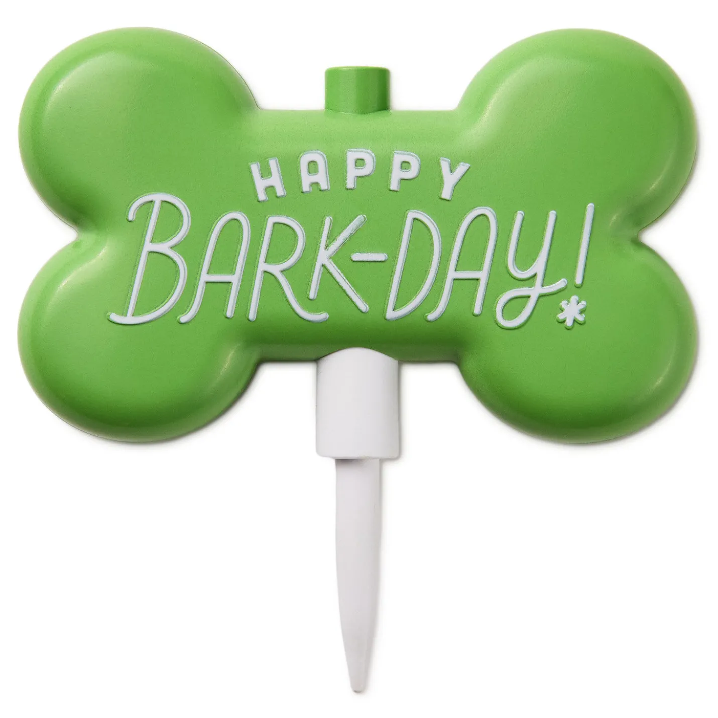 Happy Barkday Candle Holder Cake Topper