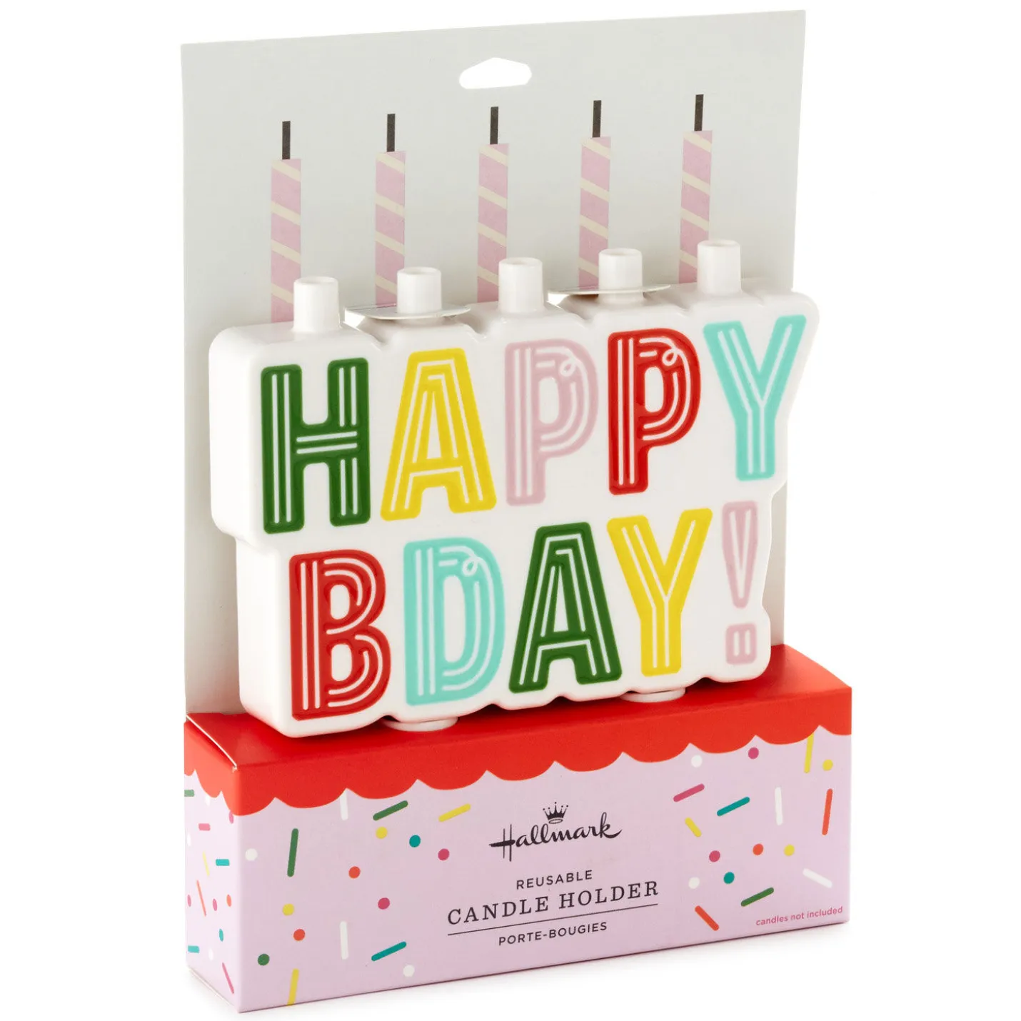 Happy Birthday Candle Holder