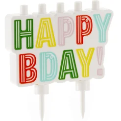 Happy Birthday Candle Holder