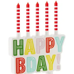 Happy Birthday Candle Holder