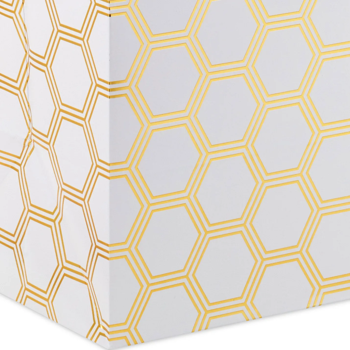 13" Happy Birthday Hexagons Large Gift Bag