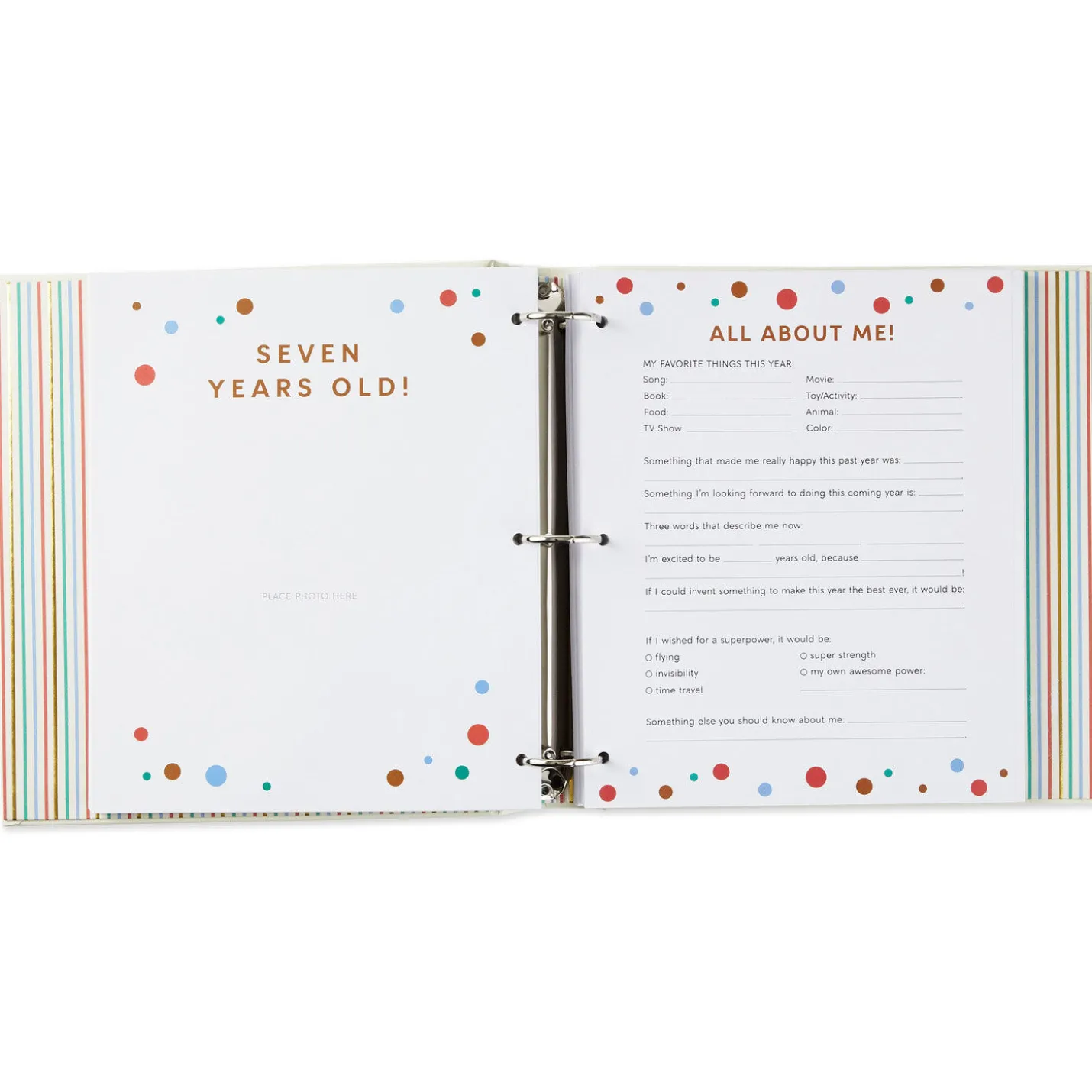 Happy Birthday!: My Through-the-Years Memory Album