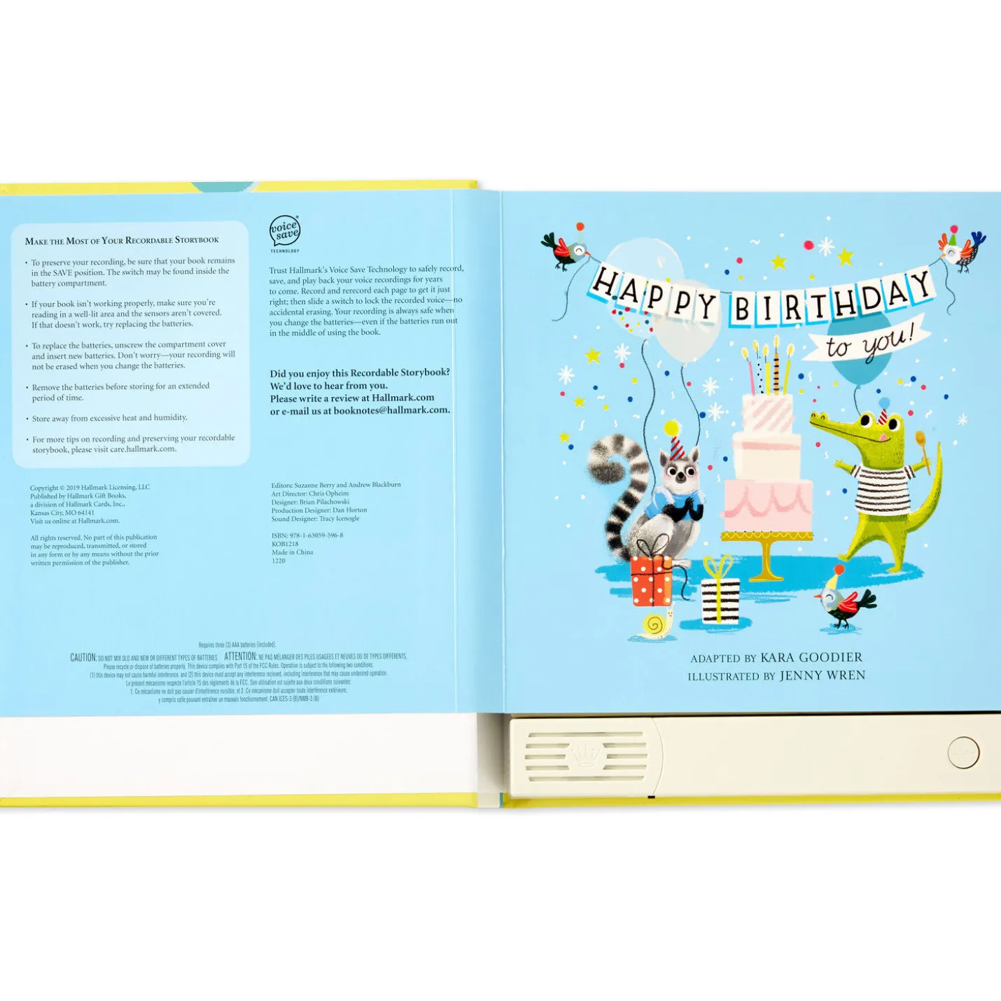 Happy Birthday to You! Recordable Storybook With Music