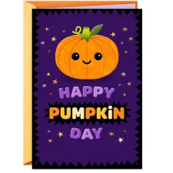 Happy Glow Halloween Card for Kids