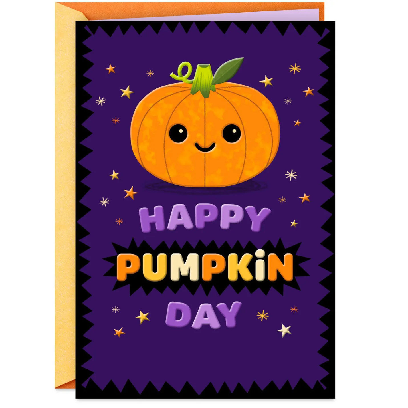 Happy Glow Halloween Card for Kids