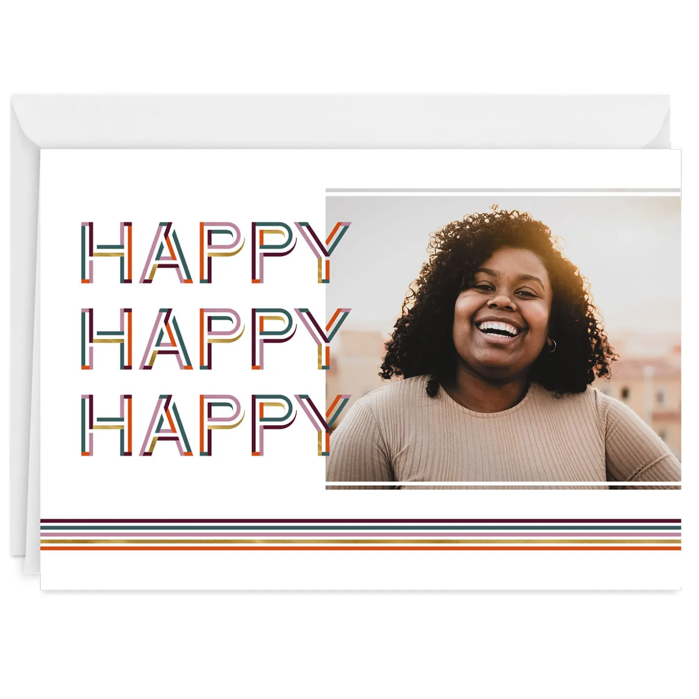 Happy Happy Happy Custom Card