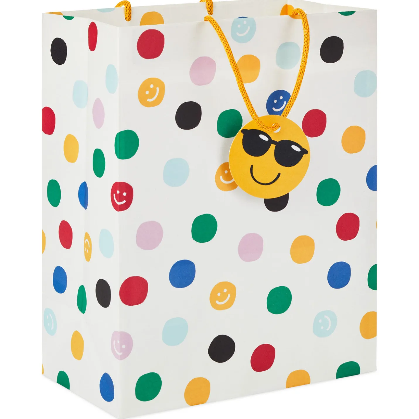 9.6" Happy Polka Dots Medium Gift Bag