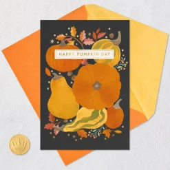 Happy Pumpkin Day Halloween Card