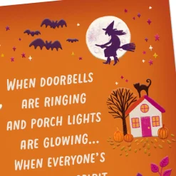 Happy Thoughts of You Halloween Card