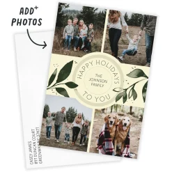Happy to You Flat Holiday Photo Card