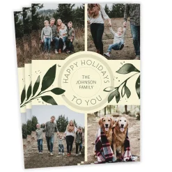 Happy to You Flat Holiday Photo Card