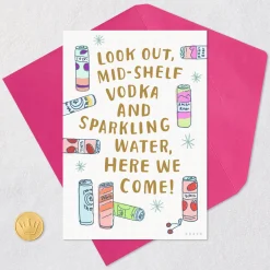 Hard Seltzer Funny Birthday Card