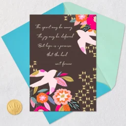 Hard Isn't Forever Encouragement Card