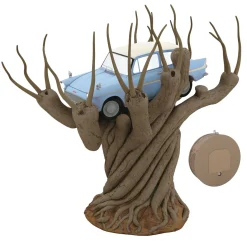 Harry Potter and the Chamber of Secrets™ Collection Flying Ford Anglia in the Whomping Willow™ Tree Topper With Light and Sound