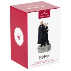 Harry Potter and the Chamber of Secrets™ Collection Lucius and Draco Malfoy™ Ornament With Light and Sound