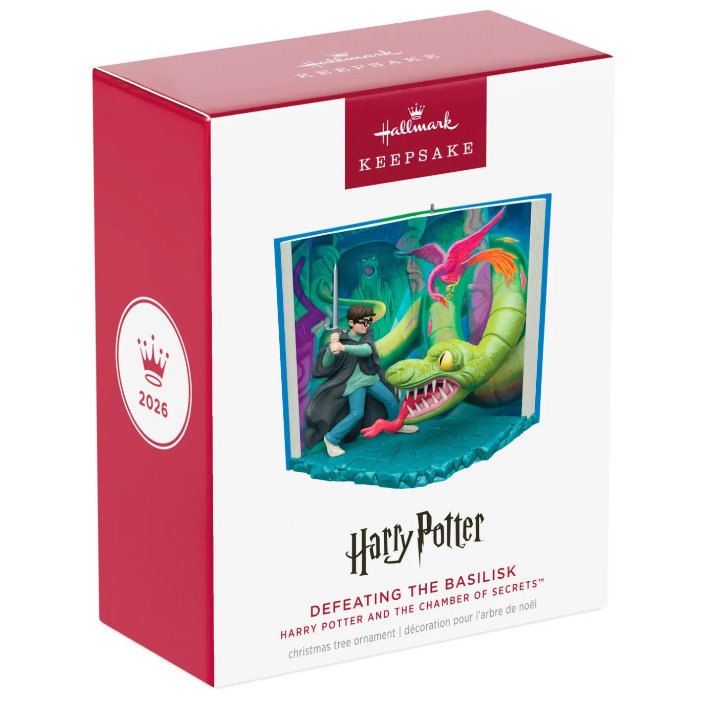 Harry Potter and the Chamber of Secrets™ Defeating the Basilisk Ornament