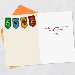 Harry Potter™ Celebrate Like You're Going to Hogwarts™ Funny Birthday Card