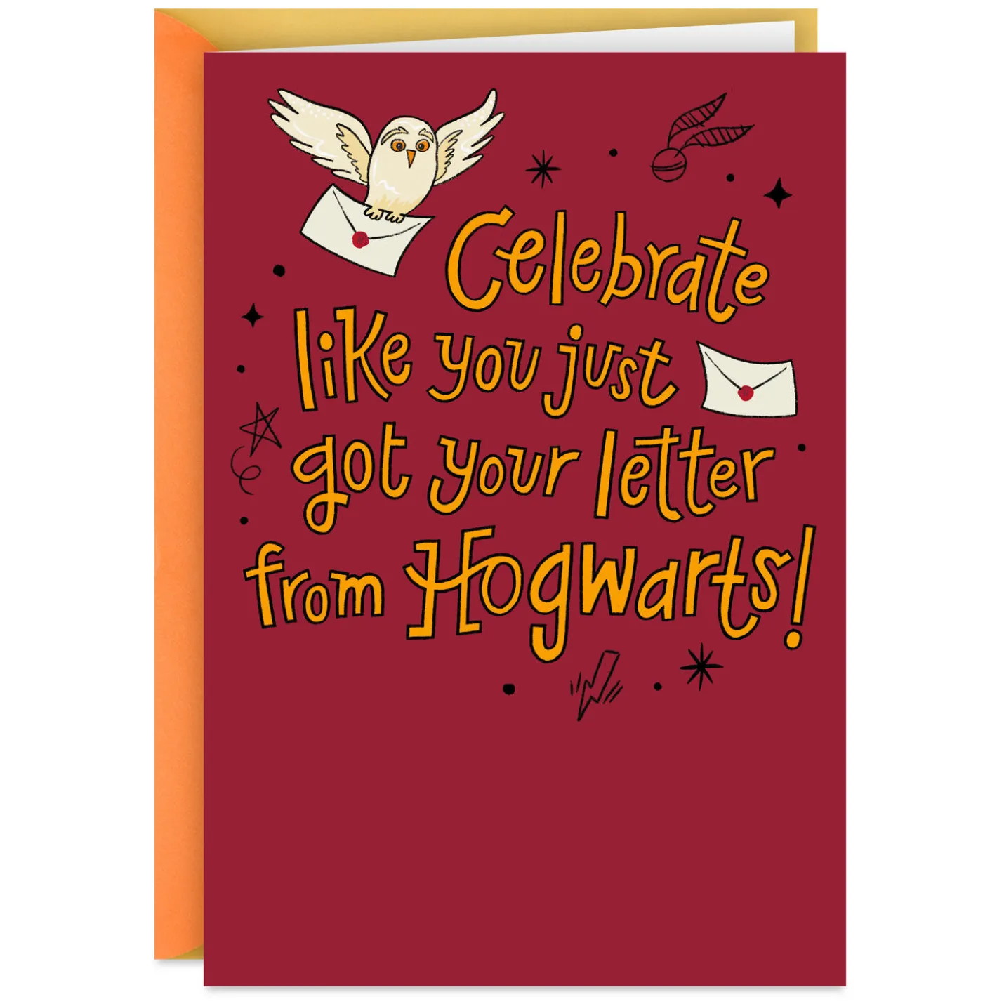 Harry Potter™ Celebrate Like You're Going to Hogwarts™ Funny Birthday Card