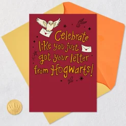 Harry Potter™ Celebrate Like You're Going to Hogwarts™ Funny Birthday Card