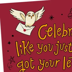 Harry Potter™ Celebrate Like You're Going to Hogwarts™ Funny Birthday Card